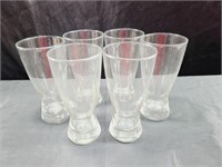 6 Beer Glasses