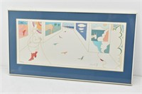 Robert Weil Signed & Numbered Abstract Print