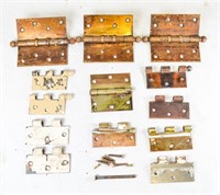 VINTAGE BRASS & METAL HINGES