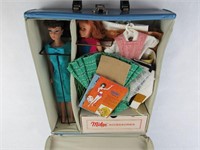 Vintage Barbie's, clothes and Case