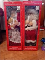 Animated mr. And mrs. Claus