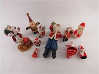 Assorted Santa Decorations