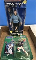 STAR TREK AND SPORTS ACTION FIGURES