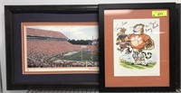 2 SIGNED/NUMBERED CLEMSON PRINTS