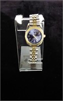 Gruen Sapphire Blue Dial Watch Works