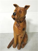 Large carved wood Scooby-Doo statue