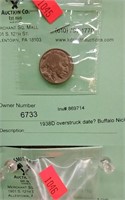 1938D overstruck date? Buffalo Nickel