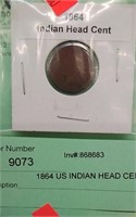 1864 US INDIAN HEAD CENT