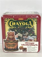 1992 Unopened Crayola Collectible Holiday tin