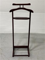 Bombay Co cherry wood suit butler/valet stand