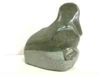 Stone abstract bird statue