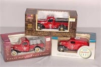 3 Canadian Tire Delivery Truck Coin Banks 1/25