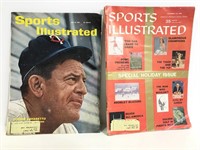 1958 & 1961 issues of Sports Illustrated