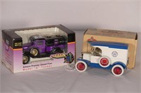 2 Amoco Delivery Truck Coin Banks