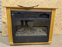 Electric Fireplace 32" x 12" x 24"H
• needs TLC