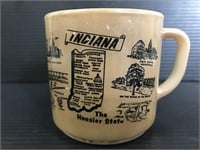 Vintage Indiana heat proof mug