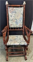 Antique Victorian Rocker 21" x 26" x 42"H