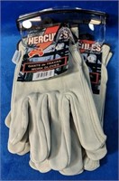 2 NEW Hercules Work Gloves Size Large and Uvex