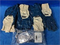 4 NEW Pairs of Devil Work Gloves Size