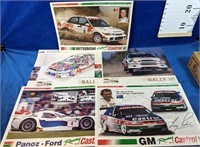 Racing Memorabilia posters 11.5" x 16.5" x 5