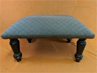 Upholstered foot stool 14" x 19" x 11"H