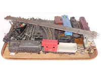 Train Set with track and two locomotives
