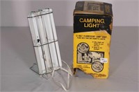 Early 12 Volt Camping Light with original box