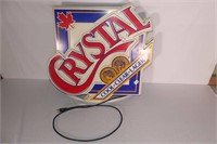 Crystal "Cool Clear Logger" Light up sign