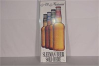 Sleeman Beer "All Natural" 2 sided sign
