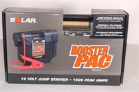 Solar "Booster Pac" 12 Volt Jump Starter