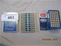 2 boxes of .22 shells