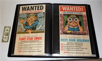 19 Topps 1963 Wanted Posters in Booklet
