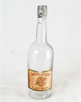 VERY RARE SWEET CLOVER CATSUP Paper Label Bottle