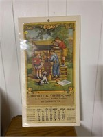 1934 Mt Jackson VA Calendar