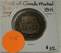 1884 BANK OF CANADA HALF PENNY