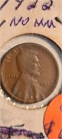 1922 Lincoln Cent-- No D