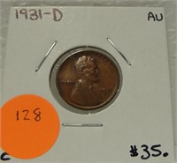 1931-D LINCOLN WHEAT HEAD PENNY