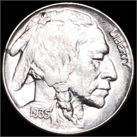 1935 Buffalo Head Nickel NEARLY UNCIRCULATED