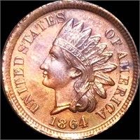 1863 "With L" Indian Head Penny UNCIRCULATED