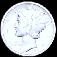 1927-D Mercury Silver Dime LIGHTLY CIRCULATED