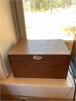 13 " X 7" Wooden Box