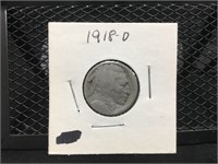 1918D Buffalo Nickel