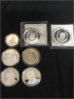 Presidential Commemorative Coins and Others