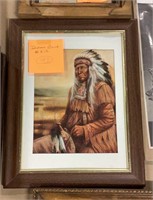 Unidentified Indian Chief 8x10