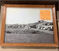 "The Last Frontier" motel possibly Hays, KS 11x14