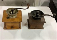2 coffee grinders