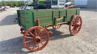 Whitewater high wheel wagon, spring seat,