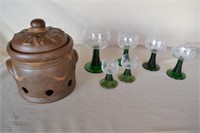 Wine And Liquor Glasses (Made In France)
