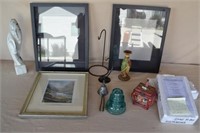 Picture Frames, Ornament Holders, Statue,