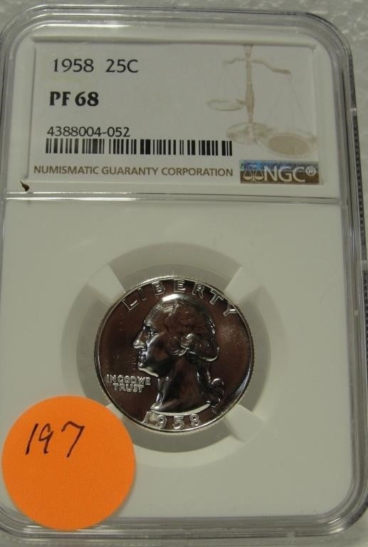 JUNE COIN & CURRENCY AUCTION 6-13-2021